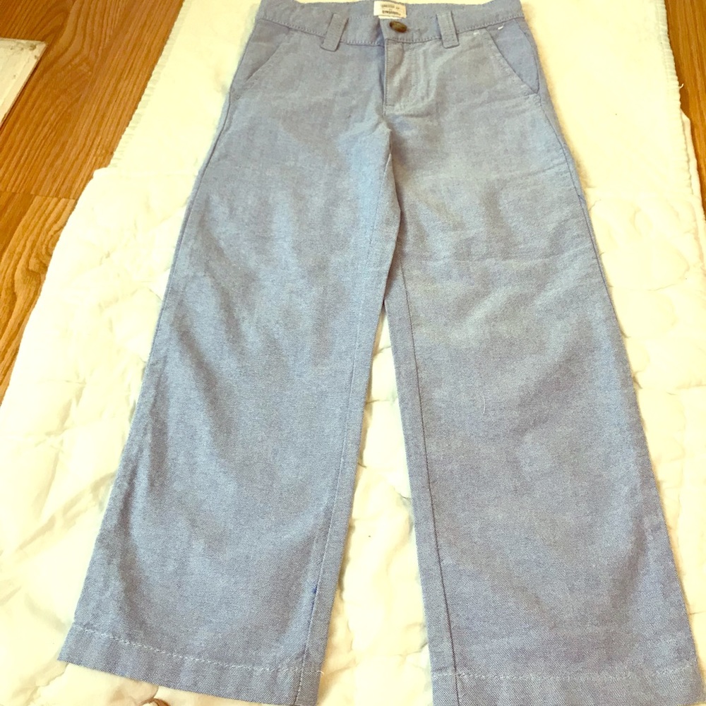 SOLD Beautiful chambray blue pant.